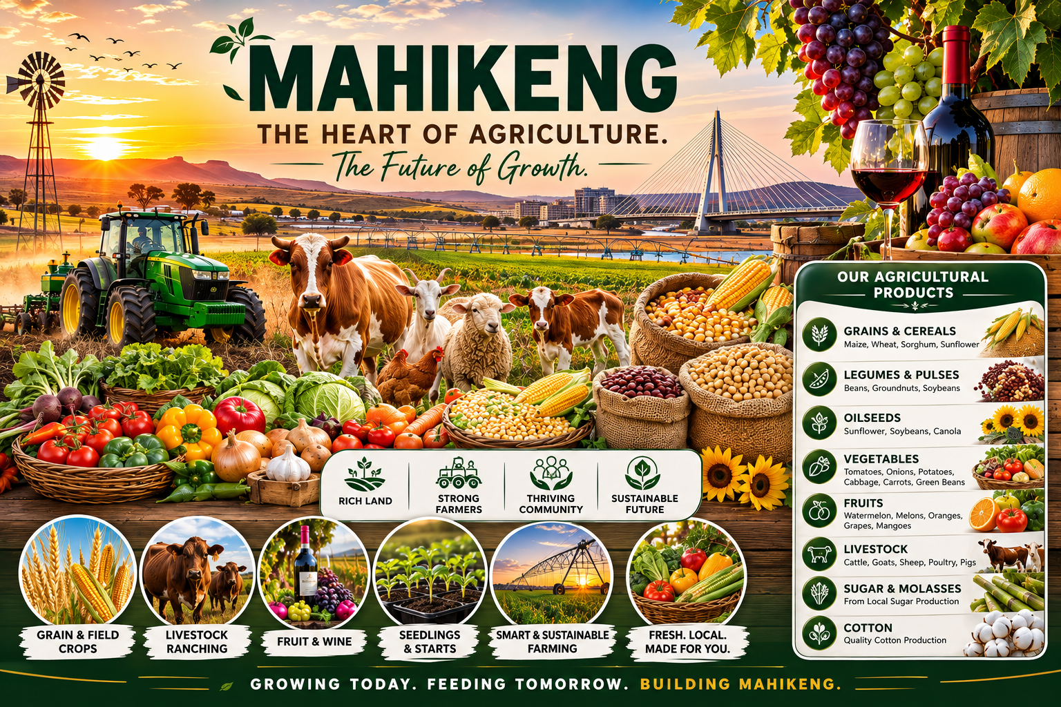 Farm fresh vegetables at market